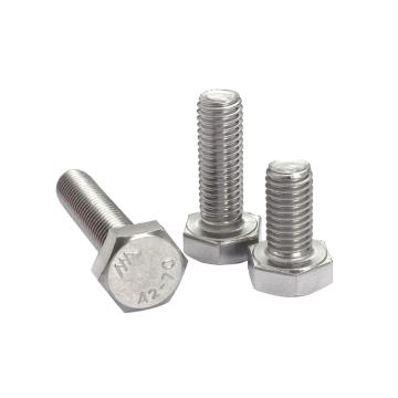 奧峰 DIN933全牙外六角螺栓,M6-1.0X40,不銹鋼304,強度A2-70